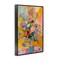Stupell Industries Bright Hued Mod Bouquet Framed Giclee Wall Art Design by LSR Design Studio